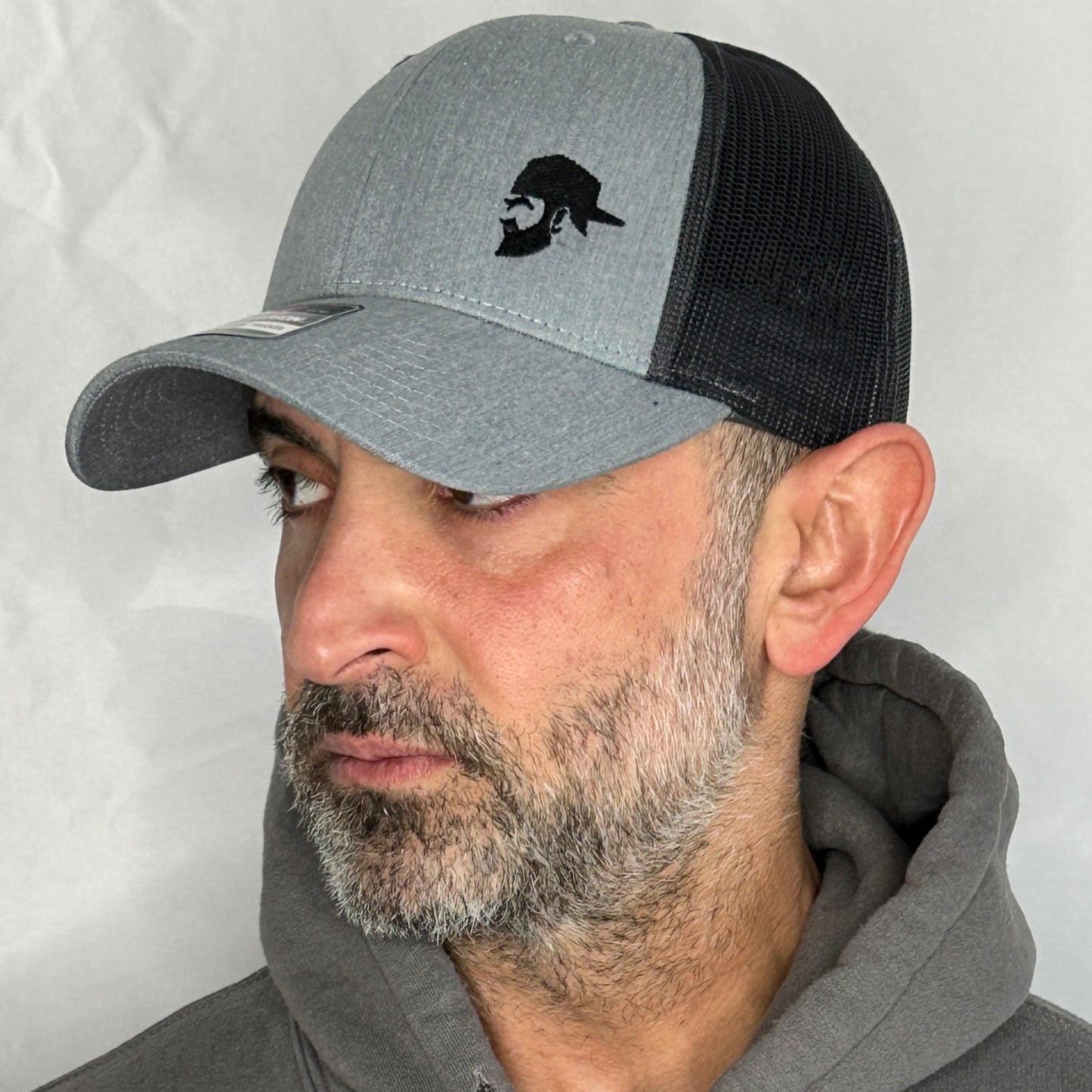 Charcoal Richardson Low Pro Trucker Hat